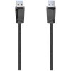 Hama 200624 USB cable USB 3.2 Gen1 USB-A plug 1.50m Black