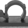 Cable clamp, for magnetic use, max. bundle Ø 9 mm, PA, black, self-adhesive, (L x W x H) 19 x 19 x 12.5 mm, 151-04467