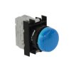 Lampka sygnalizacyjna B z LED, 100-230V AC, niebieska T0-B0M0XM