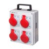 Rozdzielnica budowlana RB gniazda 4x16A/5 IP44 RPK-3 940074 ELEKTROMET