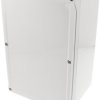 ABS enclosure, (L x W x H) 239 x 160 x 119 mm, light gray (RAL 7035), IP66, 1555VBGY