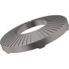 Contact washer, M5, H 1 mm, inner Ø 5.1 mm, outer Ø 10.2 mm, steel, stainless, 003.20.059