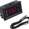 50°C to 110°C Thermostat - 12V - with VKS-W1209 Temperature Controller