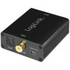 LogiLink CA0101 Adapter Toslink RCA Jack Black Audio
