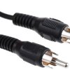 Złącze AUX złącze A: RCA złącze B: RCA długość 10m RS PRO Czarny rodzaj A Męskie rodzaj B Męskie