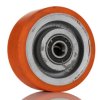 Kółko do wózka, Lite, Poliuretan, obc.: 350kg, śred.: 100mm, szer.: 40mm