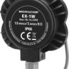 Monacor EX-1W Wzbudnik audio 10 W 8 Ω czarny, srebrny 1 szt.