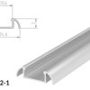 PROFIL LED PL2-1 SREBRNY 2M