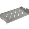 Półka regulowana 19cali 1U głębokość 250mm V RAL7035