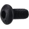 R-TECH 337369 M4 X 8 Hex Socket Button Screws Steel Black - Pack Of 100