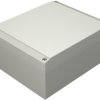 Aluminum enclosure, (L x W x H) 180 x 150 x 81 mm, gray (RAL 7038), IP66, 041518080