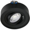 Oprawa Alaska Mini Wpust Czarna Gu10 Wpuszczana Sufitowa Regulowana Premiumled