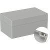 ABS enclosure, (L x W x H) 200 x 120 x 90 mm, light gray (RAL 7035), IP66, BYB-3-90H0143