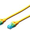 Kabel krosowy (Patch Cord) U/UTP kat. 5e żółty 5m DK-1512-050/Y