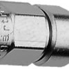 Coaxial adapter, 50 Ω, SMA plug to RSMA socket, straight, 100024824