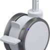 Blickle 872928 LKDGX-PATH 125XK-FI-ZAX51 Podwójna rolka z tworzywa sztucznego Średnica koła: 125 mm Maksymalne obciążeni