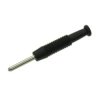 Wtyk bananowy MST 3 Hirschmann 2mm czarny