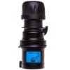 Wtyczka przenośna 16A 3P 230V czarna IP44 TURBO SHARK 013-6TTX