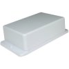 Takachi CUE8309WH 83 Series Plastic Flanged Case White 127x70.6x35.5