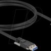 80997 USB 3.0 cable, A plug, 19 mm M2, 1.0 m