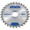 IRWIN® 1897194 Construction Circular Saw Blade 165 x 30mm x 30T ATB
