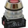 Przycisk sterowniczy 30mm czerwony z samopowrotem 2R W0-NEF30-UK 2Y C