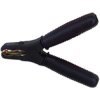 Battery charging pliers, pole sign -, 80 A, 125 mm, black, BYB-6-30F543