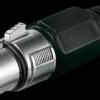 11755 XLR female connector, 3-pin, locking mechanism