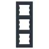 ASFORA Ramka 3-krotna pionowa antracyt EPH5810371