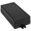 TruComponents 308134 Flanged box ABS Black