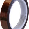 Electronics adhesive tape, 19 x 0.1 mm, silicone, amber, 33 m, 4118 19MMX33M