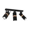Lampa Sufitowa Vidar Black 3Xgu10 Mlp5402 Milagro