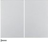 BERKER K.5 KNX RF quicklink Przycisk 4 poczwórny aluminium lak 85648177 HAGER