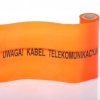 Folia kablowa pomarańczowa 20cm nadruk UWAGA KABEL TELEKOMUNIKACYJNY TO-Tkt/20 /100m/