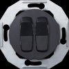 WDE011226 Double change-over switch, with central plate, black, Renova