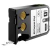 DYMO 1868751 XTL All-Purpose Vinyl Label Tape 12mm x 7 m Black on White