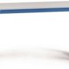 Manuflex LU4028.5007 ESD Manuflex LU4028.5007 ESD Stół roboczy ESD UNIWERSALNY, standardowy stół z płytą melaminową, sze