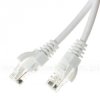 Patchcord UTP-K5e; 25,0 m; biały; LSOH/LSZH