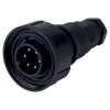 Bulgin PX0739/P 6 Pole IP68 Pin Connector Standard Buccaneer Flex Cable Mount 3A
