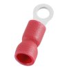 Zacisk oczkowy rozmiar przewodu 1.5mm² Ø 4.3mm izolowany średnica wew 4.3mm Czerwony RS PRO
