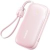 Powerbank Baseus EnerFill FC21 20000 mAh 22,5 W USB-A USB-C różowy z odłączanym kablem Lightning
