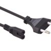 Kabel zasilający ósemka 2 pin 3M wtyk EU Maclean MCTV-810 MCTV-810
