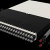 PONE30UTPBK Cable management system, 24 Port, Cat.6a UTP, 1,8 m, black