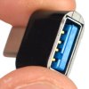 USB-C OTG USB-A 3.0 Adapter for Smartphone Black