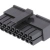 Obudowa złącza 18-pinowe 2-rzędowe raster: 3mm Molex Żeński Montaż na kablu Micro-Fit 3.0 Gniazdo Micro-Fit 3.0