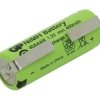 Akumulator 2/3AAA 400mAh 1,2V NiMH, blaszki; GP 40AAAM ST