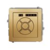 Deco Sterownik Roletowy Elektroniczny (Przycisk Strefowy) Złoty 29Dsr-5