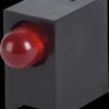 A203B/SUR/S530-A3 LED component, red, 5 mm, 200 mcd, 30°