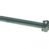 Śruba calowa 8-32x36mm z podkładką zębatą