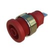 Gniazdo bananowe Żeński Wypustka typ Gniazdo bananowe Czerwony 25A Hirschmann Test & Measurement rozmiar 4 mm